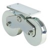 339V - Rueda Doble de 16 cm / Capacidad Para Puertas de hasta 1920 Kg 