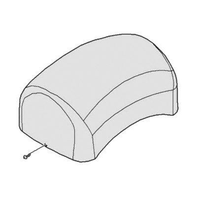 Refacción / Tapa superior para barrera GARD 4