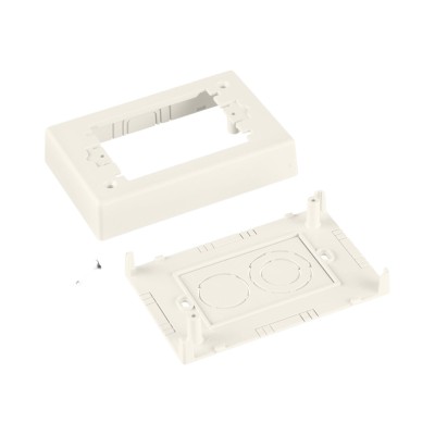Caja de Pared Superficial Sencilla, de Dos Piezas, Uso Universal con P