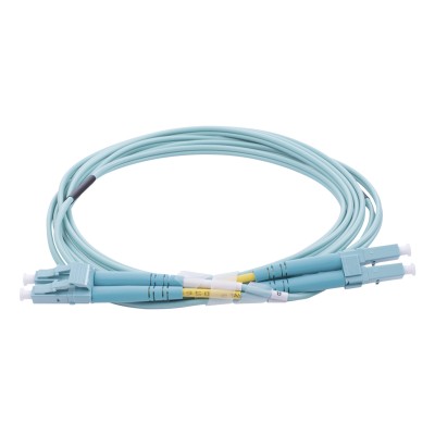 Jumper de Fibra Óptica Multimodo OM4 50/125 LC-LC OFNR (Riser), 2.0 mm
