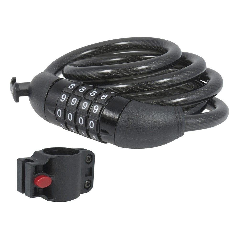 Candado de Cable de Combinación/ Longitud 100 cm / Nivel de seguridad 