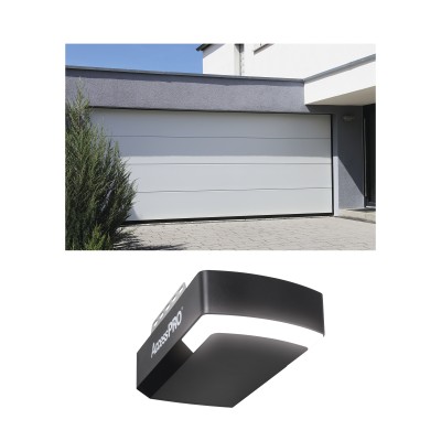KIT COMPLETO Puerta D/ Garage 16x8 Pies / Lisa Linea Central / Color b