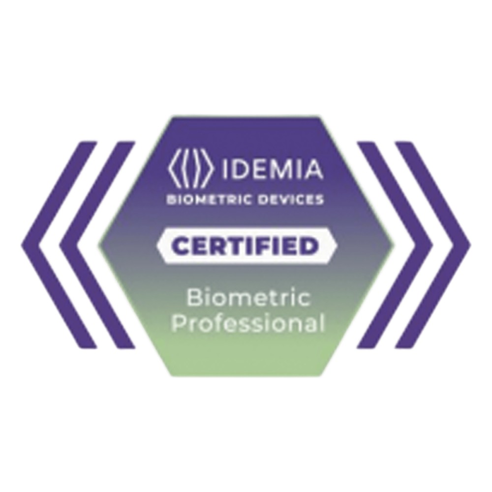 Certificado Idemia Profesional Biométrico , membresía de 2 años con ac