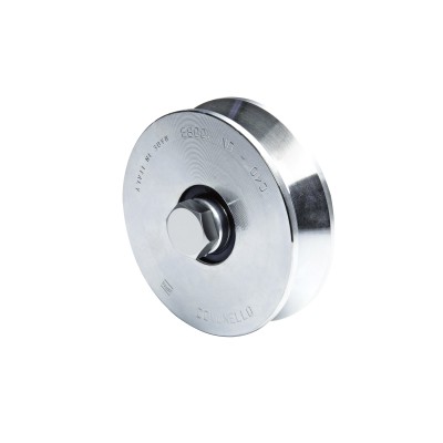 Rueda de 10 cm SIN Soporte Para Puertas Corredizas de Hasta 425 Kg / C