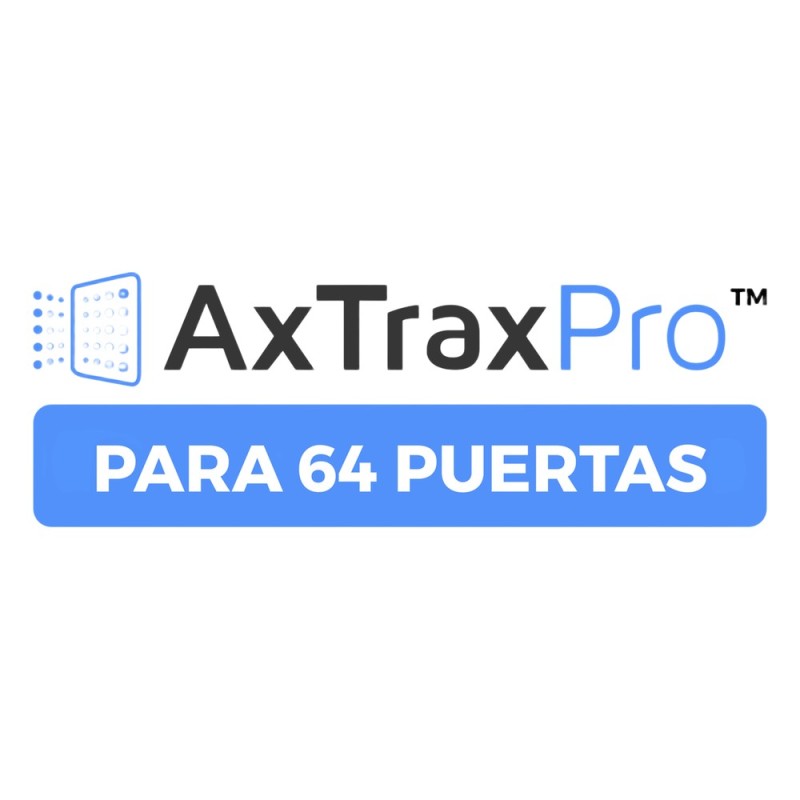 Licencia de 64 lectoras  para uso con Software AXTRAXPRO