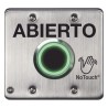 Interruptor IR NoTouch® de Acero Inoxidable, Salida Doble, ABIERTO
