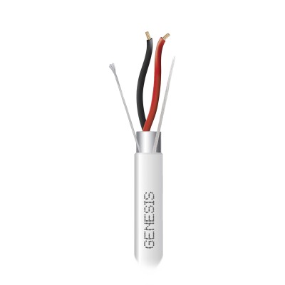 Bobina de 305 Metros (1000 Pies) de Cable 2 x 22 AWG BLINDADO / RISER 