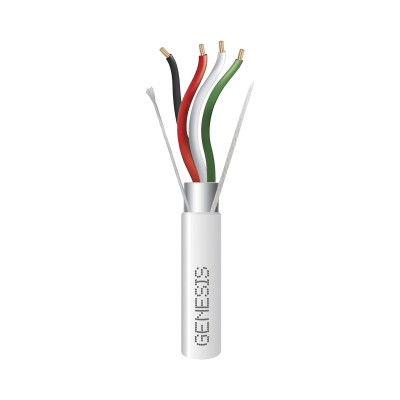 Bobina de 305 Metros (1000 Pies) de Cable 4 x 22 AWG BLINDADO / RISER 