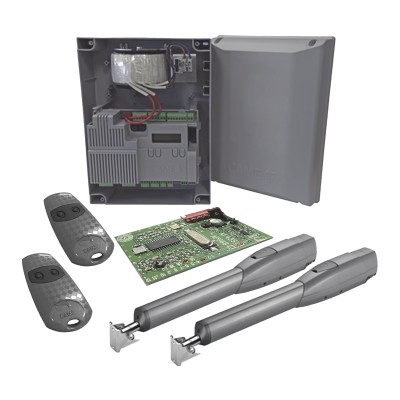 Kit de Operadores para Puertas Abatibles de hasta 3 Metros y 400 Kg AT