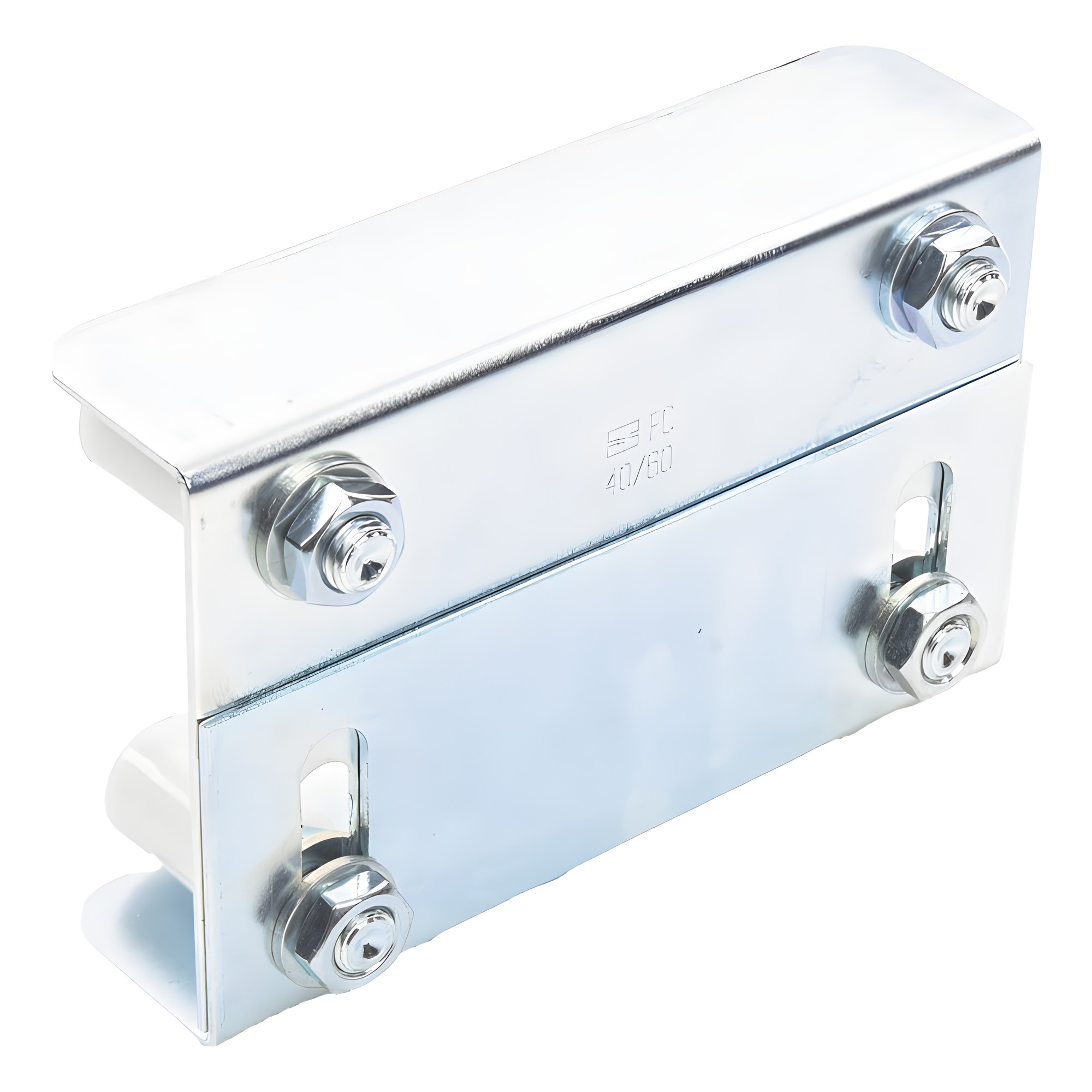 Guia Superior Ajustable Para Puertas Corredizas Con 4 Rodillos de 30 m