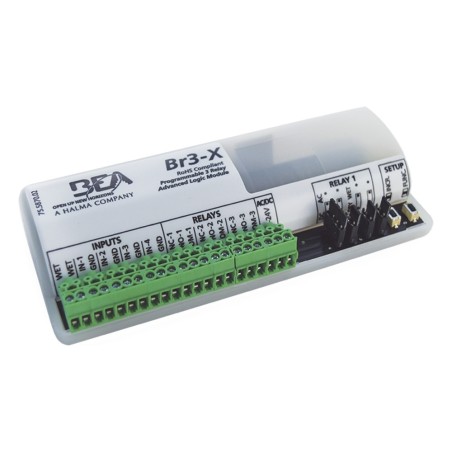 MODULO PROGRAMABLE CON 3 SALIDAS DE RELEVADOR / 5 ENTRADAS / 13 FUNCIO