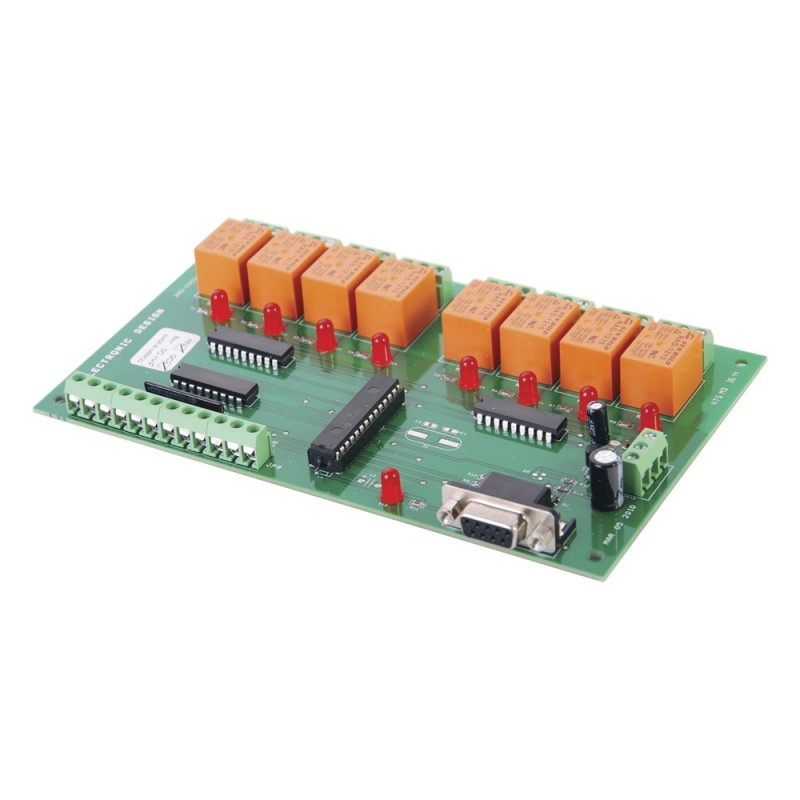Esclusas: Tarjeta de Control Programable  hasta 8 Puertas