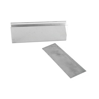 Montaje en "U" para Puertas de Vidrio /1/2" de Grosor/  Uso con chapas