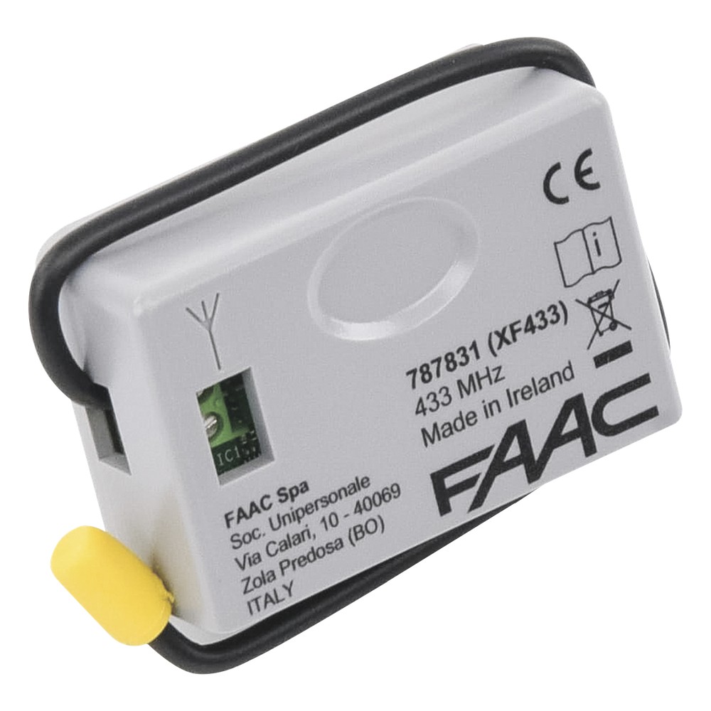Receptor inalámbrico XF 433 para operador FAAC S418