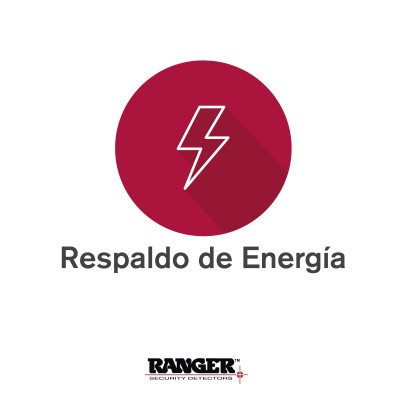 Respaldo de Energía con Batería incluida (Hasta 8 horas) / Solo Para E