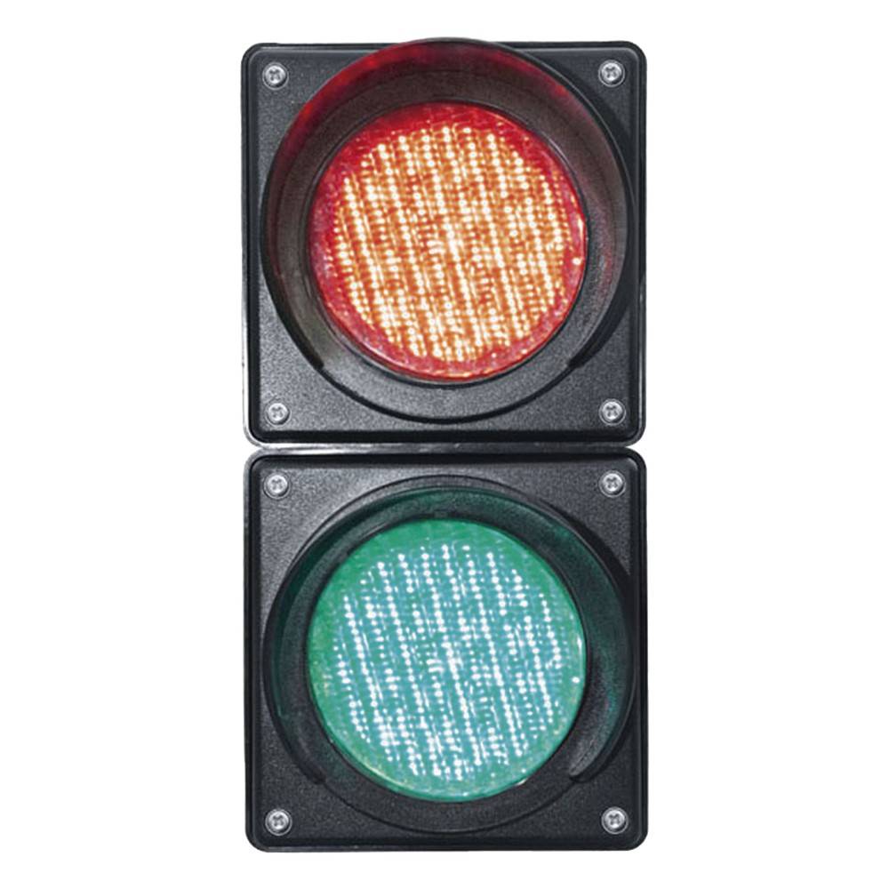 Semáforo / Señalización Rojo y Verde / Diametro 100mm / LED / 110vca.