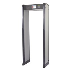 Arco Detector de Metales de 6 Zonas con Anclaje para Fijarse al Piso. 