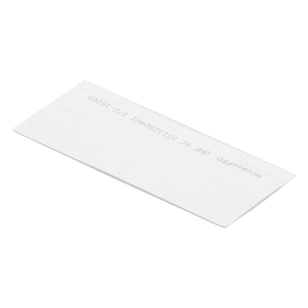 UHF TAG Adherible para Parabrisas EPC GEN 2 - Compatible con PRO12RF/P