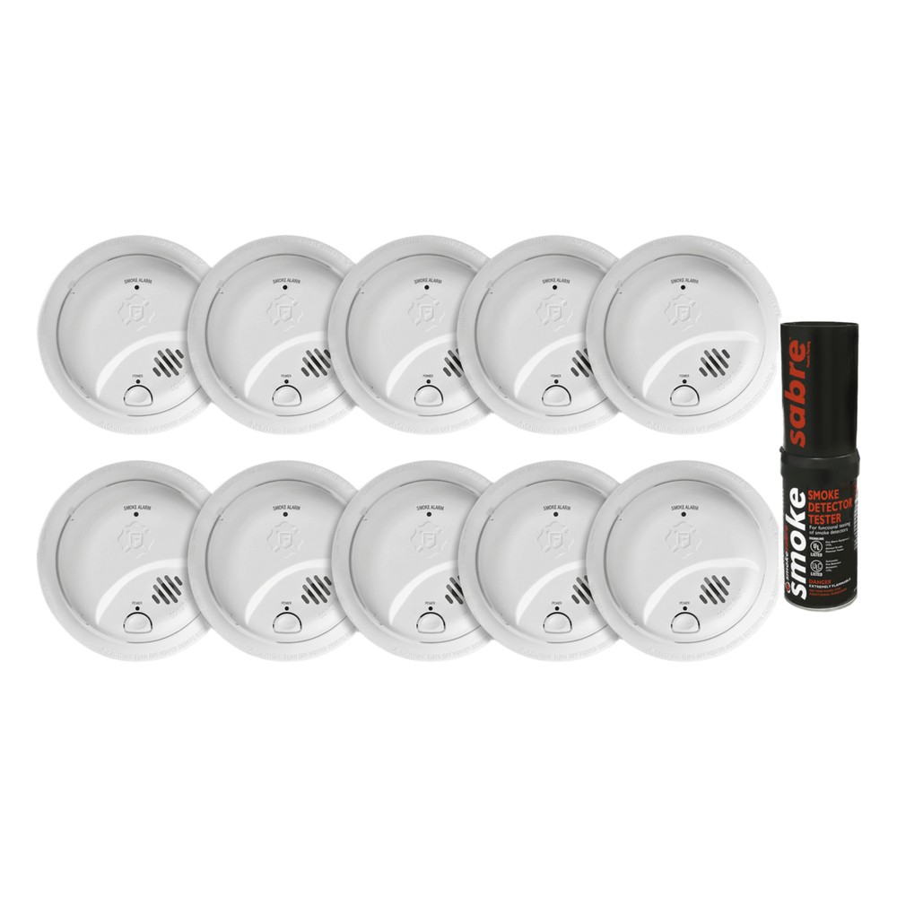 Kit de 10 Detectores de Humo Autónomos FIRST | LECOSYS