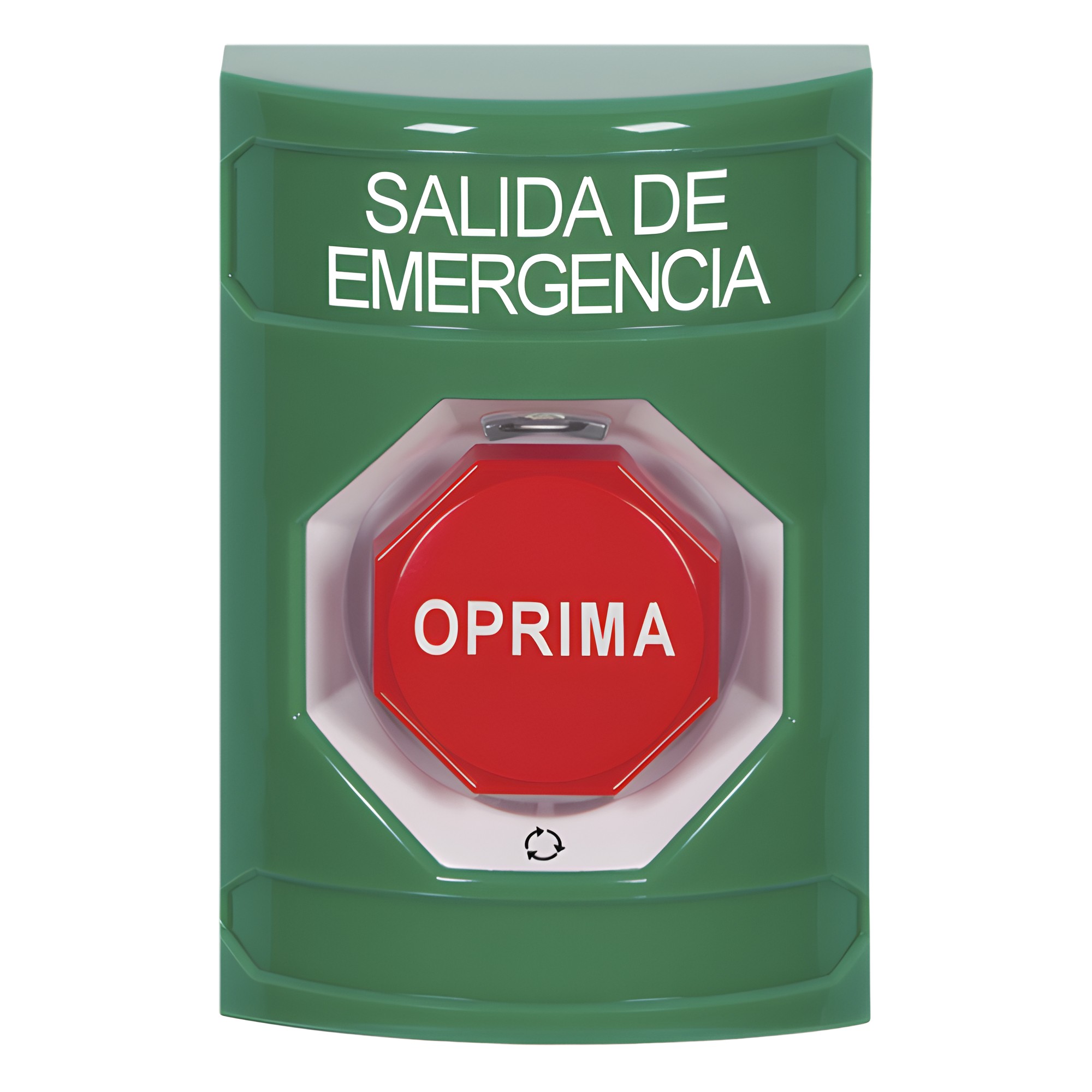 Botón de Salida de Emergencia , Texto en | LECOSYS