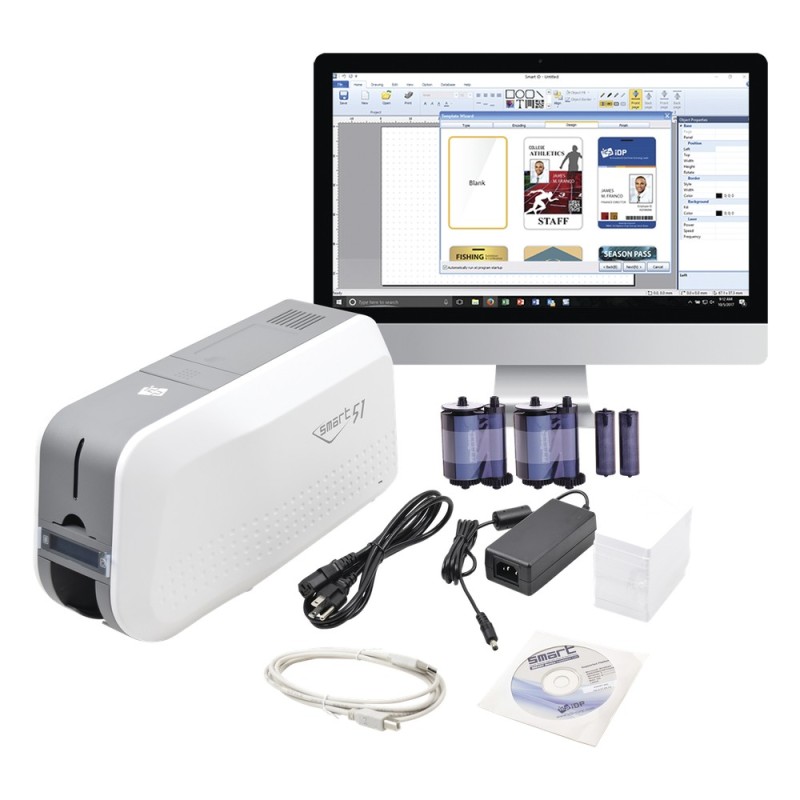 Kit de Impresora tarjetas de PVC - Lectores y RFID | LECOSYS