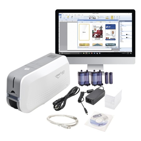 Kit de Impresora tarjetas de PVC - Lectores y RFID | LECOSYS