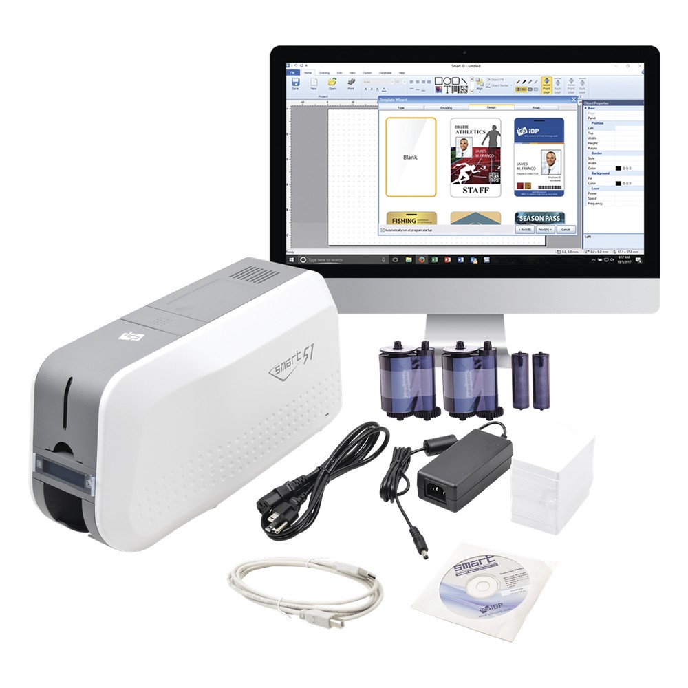 Kit de Impresora tarjetas de PVC - Lectores y RFID | LECOSYS