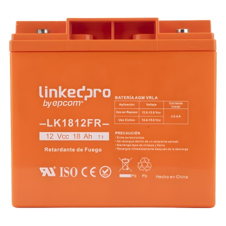 Batería de respaldo 12 V | 18 Ah | AGM | - Accesorios | LECOSYS