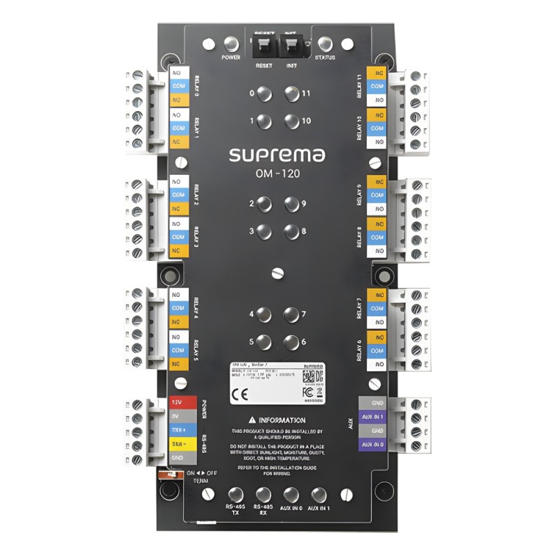 Módulo de Control / 12 Relevadores de Salida | LECOSYS
