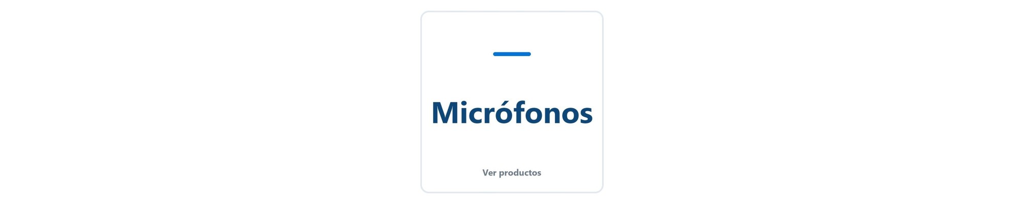 Micrófonos